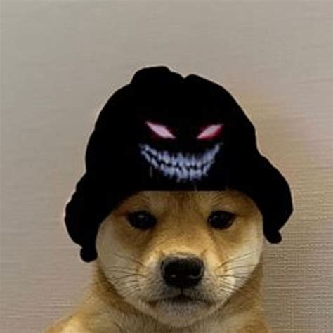 Evil Dog With Black Hat