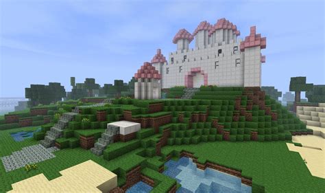 Minecraft pink house | cute minecraft houses, minecraft houses, cool minecraft houses. Pretty Princess Castle (Unfinished) Minecraft Project ...