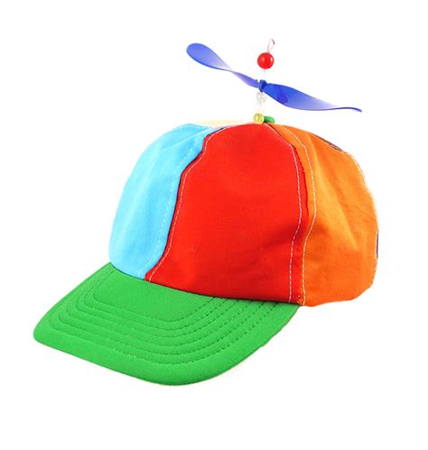Adults Helicopter Clown Hat Hats And Head Attire Mega Fancy Dress