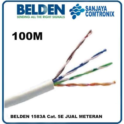 Promo Belden 1583a Original Cable Utp Kabel Lan Cat 5e Per 100 Meter