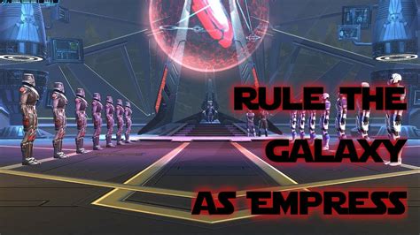 Rule Galaxy As Empress Dark Side Swtor Kotet Chapter 9 The Eternal Throne Youtube