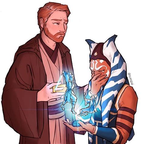 ‘this Isnt Your Fault Ahsoka ‘it Is I Never Should Have Left Him Art By Suespai On