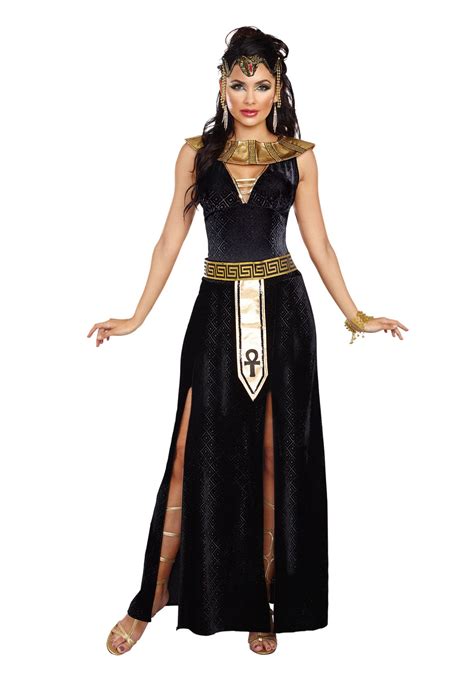 Womens Exquisite Cleopatra Costume Fancy Dress Costumes Egyptian