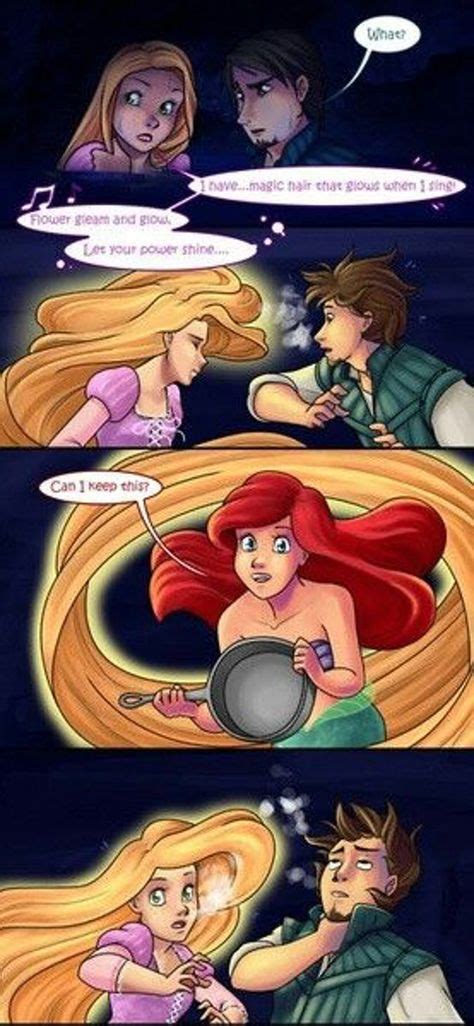 Tangled 22 Hilarious Disney Rapunzel Comics That Are Extra Sweet With Images Disney Funny