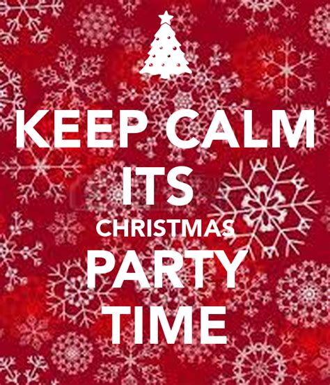 Its Christmas Party Time