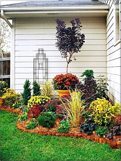 Small Yard Patio Front House Flower Bed Ideas Garden Large