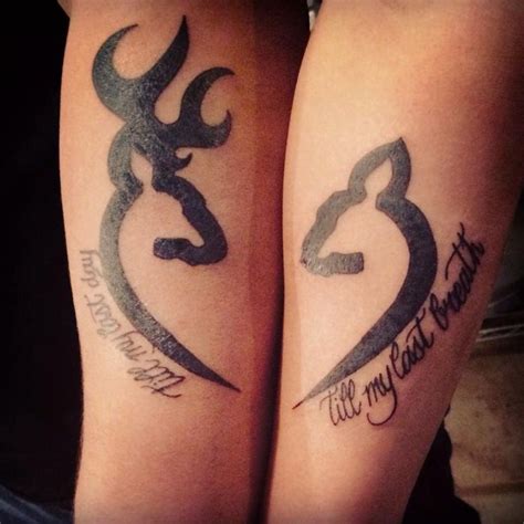 Country Couple Tattoo Couples Tattoo Designs Couple