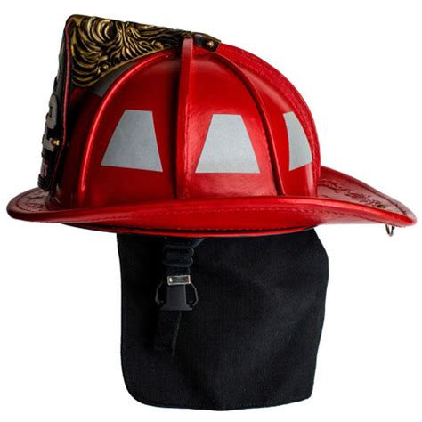 Customizable Phenix Tl2 Traditional Leather Fire Helmet Nfpa Osha