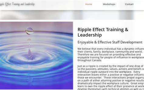 Ripple Effect Training