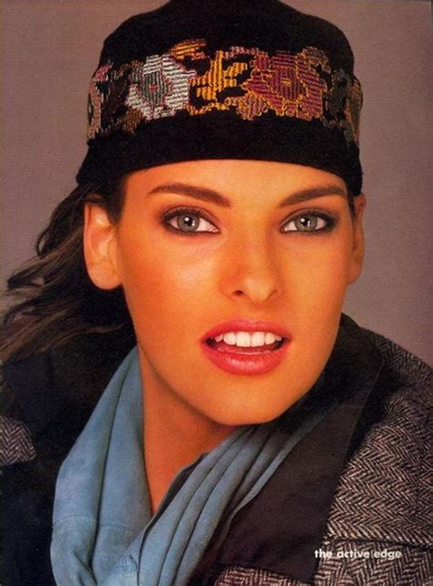Us Vogue August 1987 Photo Steven Meisel Model Linda Evangelista