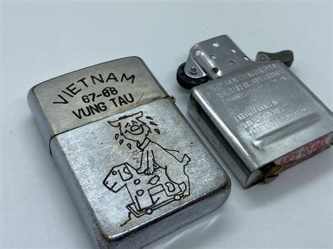 Jp 人気柄本物 1967年製 Zippo Viet Nam ベトナムジッポ ベトナム戦争 フルメタルジャケット