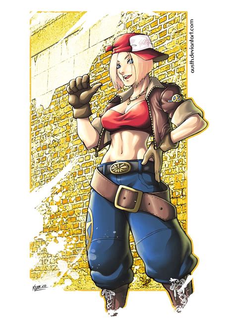 Blue Mary Fatal Fury The King Of Fighters Series Artwork By Austh Mulher Desenho Mulheres
