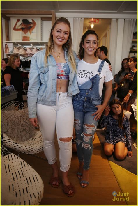 Aly Raisman Makes Role Model Debut With Iskra Lawrence At Aerie