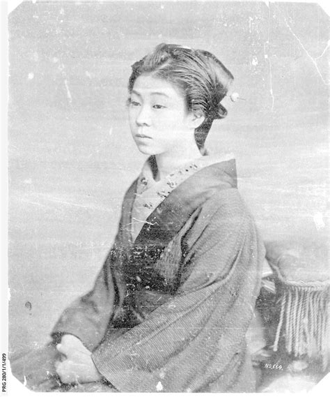 A Japanese Lady • Photograph • State Library Of South Australia