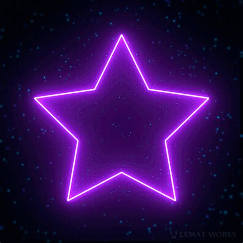 Purple Image By Kaitlyn Rager Neon Wallpaper Purple Glow Stars