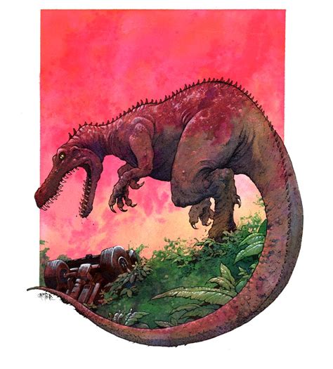 See Exclusive Art Inspired By Jurassic Park Time