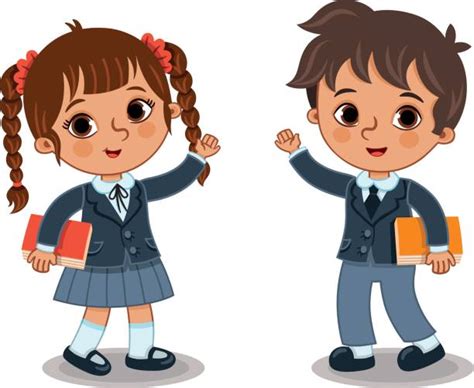 Best School Uniform Illustrations Royalty Free Vector Graphics And Clip