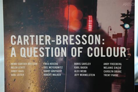Somerset House Cartier Bresson A Question Of Colour薩默塞特《卡蒂埃 布列松：關於