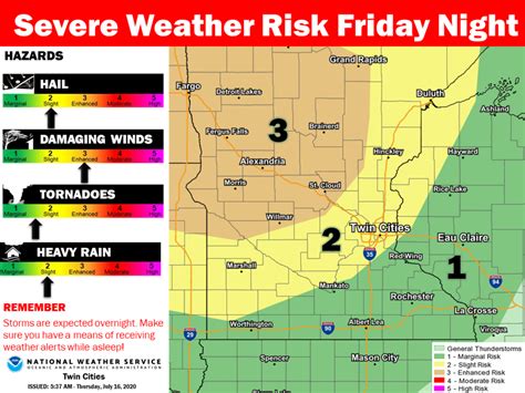 Nws Significant Damaging Wind Event Possible In Minnesota Bring Me