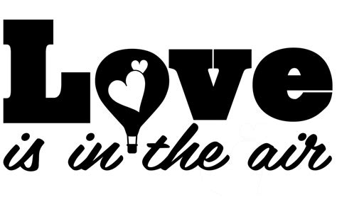 Download Free Love is in the Air SVG File | Svg file, Image font, Lettering