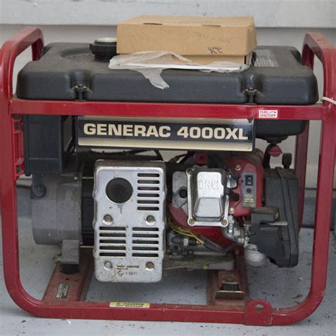 Generac 4000xl Industrial Generator Ebth
