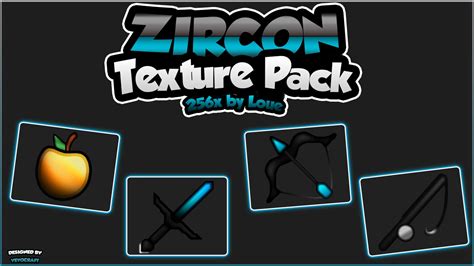 Minecraft Pvp Texture Pack Zircon Pack 256x Short Swords Uhc 17 And 18 Youtube