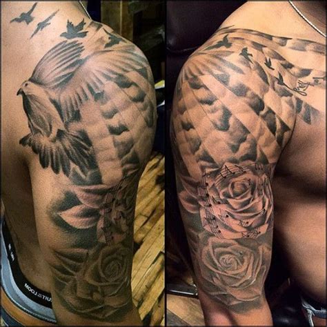 Half Sleeve Tattoo Ideas For Males TATTOO ON HAND