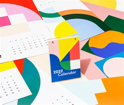 2022 Wall Art Calendar In 2022 Art Calendar Tree Free Paper Art