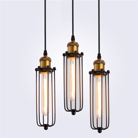 Bring a new look home with our selection of fashionable lights. Retro RH Industrial Pendant Lamps for Warehouse/Bar a ...