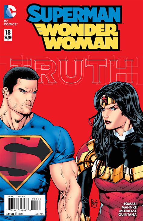Weird Science Dc Comics Supermanwonder Woman 18 Preview