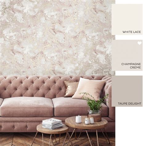 I Love Wallpaper Liquid Marble Wallpaper Pink Gold In 2020
