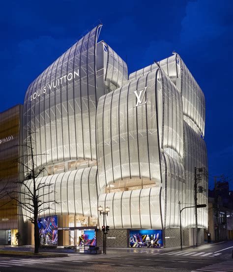 Louis Vuitton Maison Osaka Midosuji Jun Aoki And Associates Archdaily