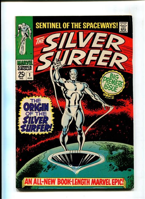 Silver Surfer 1 Vf Marvel Comic Key Premiere 1st Issue Origin