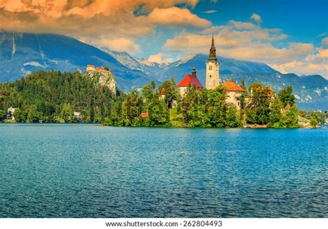Lake Bled St Marys Church Bled Stock Photo Edit Now 262804493