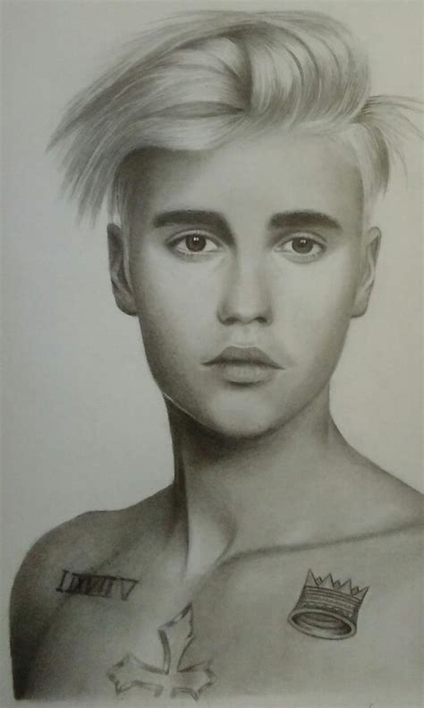 Drawing Justin Bieber By Cdudley25 On Deviantart