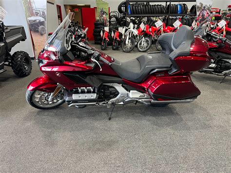 New 2023 Honda Gold Wing Tour Candy Ardent Red Motorcycles In Moon