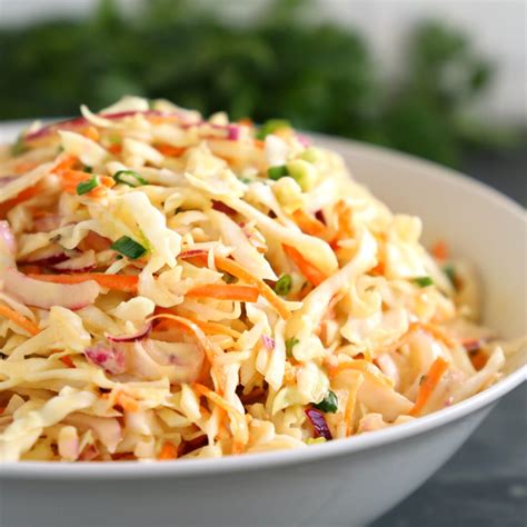 Best Ever Creamy Coleslaw Easy To Make The Busy Baker