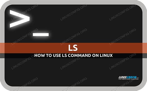 Ls Command In Linux With Examples Linux Command Line Tutorial