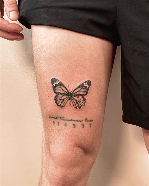 Top 100 About Butterfly Tattoo Men Best Indaotaonec