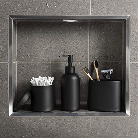 Premium Matte Black Bathroom Accessories Set A Must