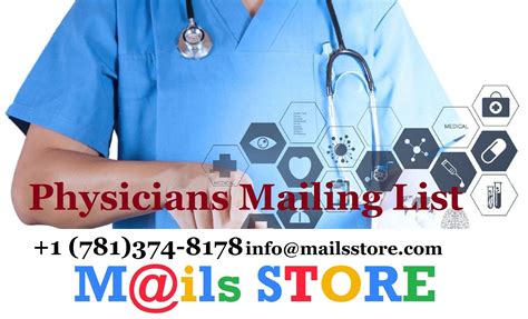 Physicians Email Lists Physician Mailing Address Database