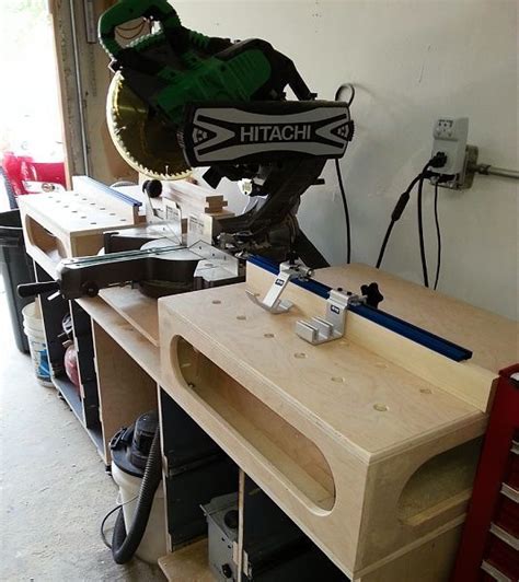 60 Best Images About Miter Saw Stands On Pinterest Dust Collection