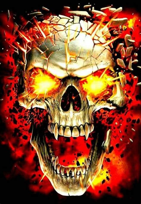 Pin By Harley On Totally Awesome Skulls Skull Wallpaper Skull
