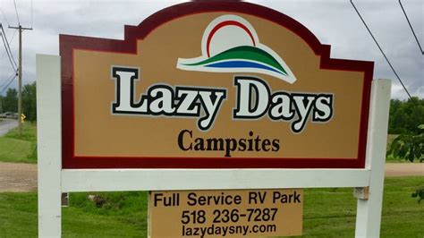 Lazy Days Rv Resort Rv Park In Mooers Forks