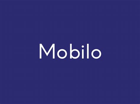 Mobilo Animated Typeface By Animography On Dribbble Text Animation