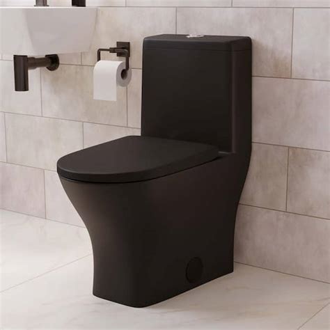 Swiss Madison Sublime Ii 1 Piece 1116 Gpf Toilet Dual Flush Round