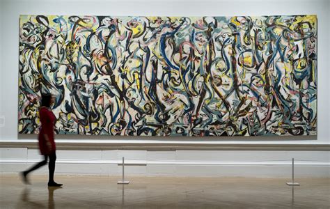 Jackson Pollock S Largest Painting Comes To The Natio