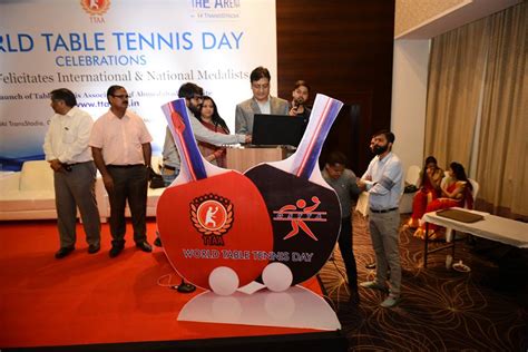 Felicitation Function by GSTTA & Launching of TTAA Website - Table Tennis Association of Ahmedabad