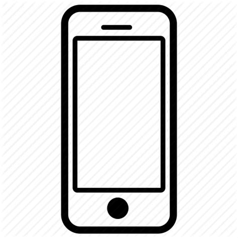 Cell Phone Icon Transparent 381713 Free Icons Library