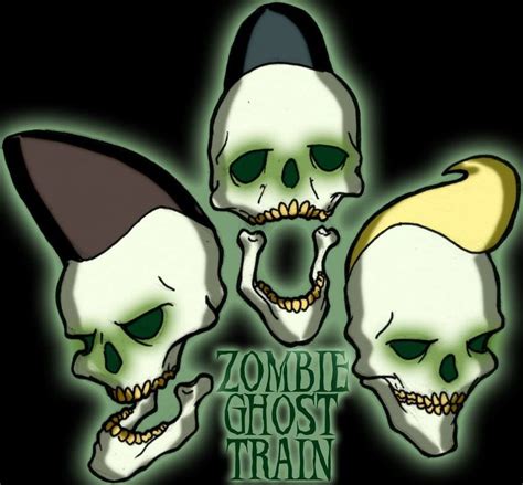 Zombie Ghost Train Est Un Australien Psychobilly Et Gothabilly Bande